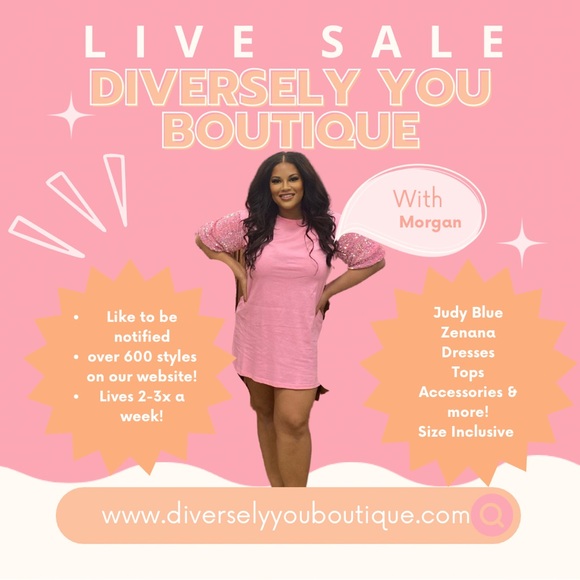 🛍️Diversely You Boutique🛍️ Like this to never miss a post & live! - Picture 2 of 6